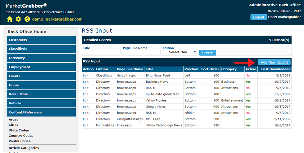 get rss feed from website get rss feed from website